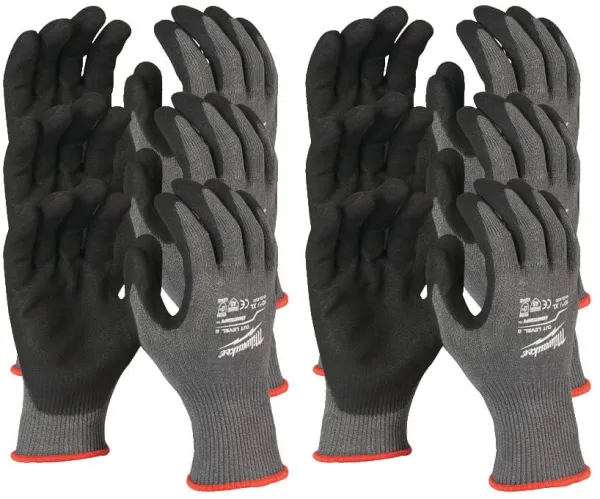 Guantes Milwaukee Cat. 5 XXL/11 | 12 pares