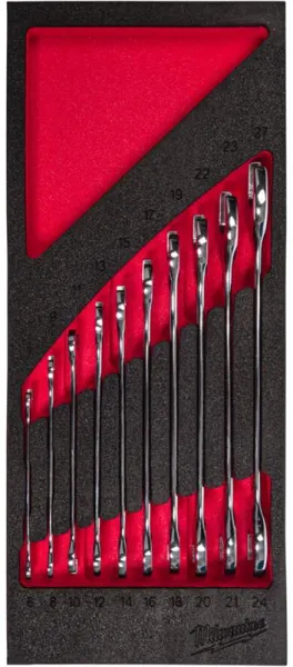 Juego de llaves de horquilla Milwaukee Toolguard™ 10 piezas