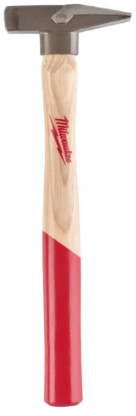 Martillo Milwaukee con mango de madera de nogal americano 200g