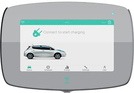 Estación de carga Wallbox Commander 2 con Wi-Fi, 22 kW, 5 metros, Tipo 2, Blanco