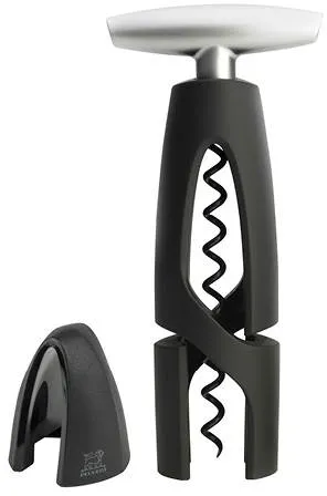 Sacacorchos y cortacápsulas Peugeot Altar Negro/Acero