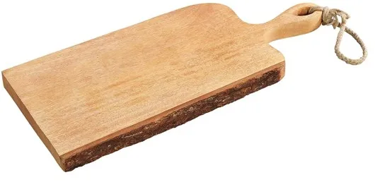 Zassenhaus Tabla de servir de madera de mango 46 x 19 x 2.5 cm