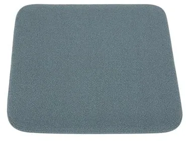 AYTM CURVA Cojín de Asiento para Taburete Dusty Blue Bouclé